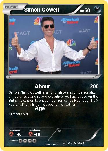 Pokemon Simon Cowell
