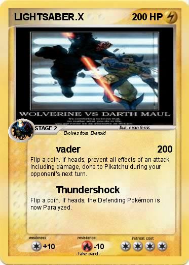Pokemon LIGHTSABER.X