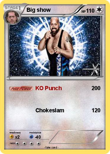 Pokemon Big show
