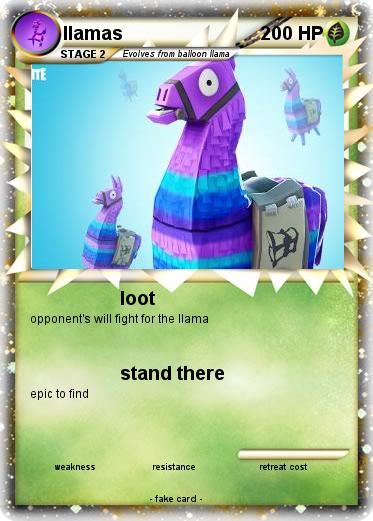 Pokemon llamas