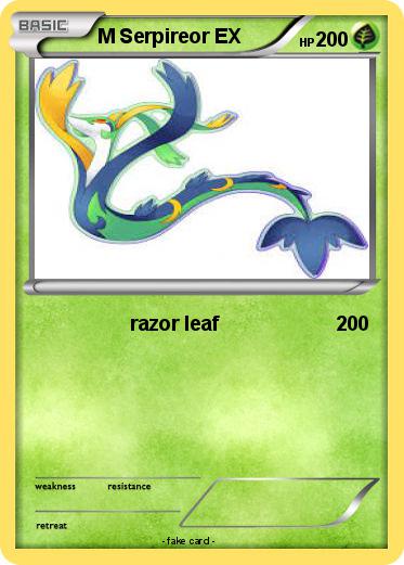 Pokemon M Serpireor EX