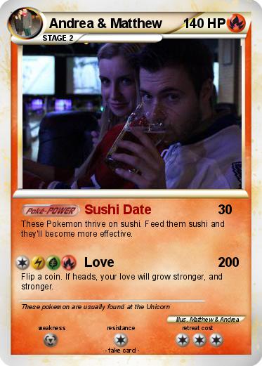 Pokemon Andrea & Matthew