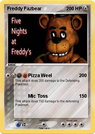 Pokemon Freddy Fazbear