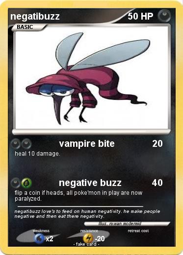 Pokemon negatibuzz