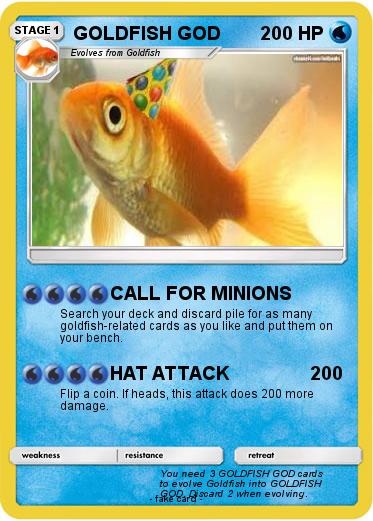 Pokemon GOLDFISH GOD