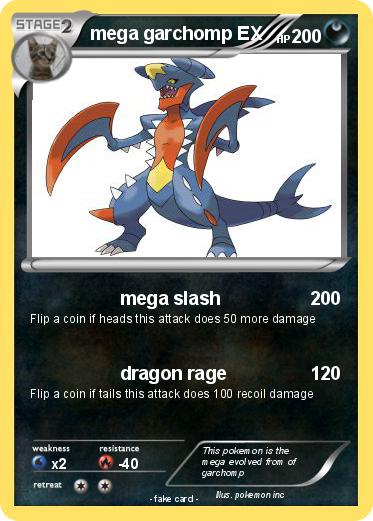 Pokemon mega garchomp EX