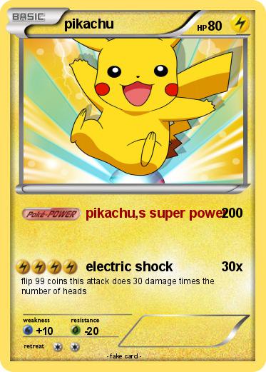 Pokemon pikachu