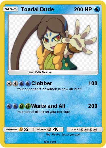 Pokemon Toadal Dude