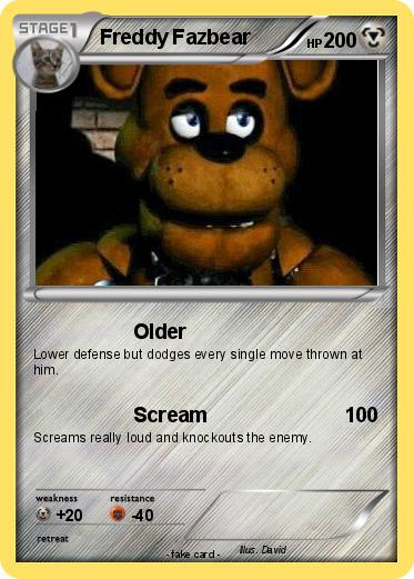 Pokemon Freddy Fazbear