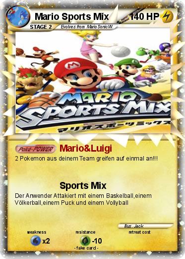 Pokemon Mario Sports Mix