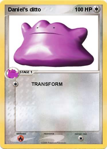 Pokemon Daniel's ditto