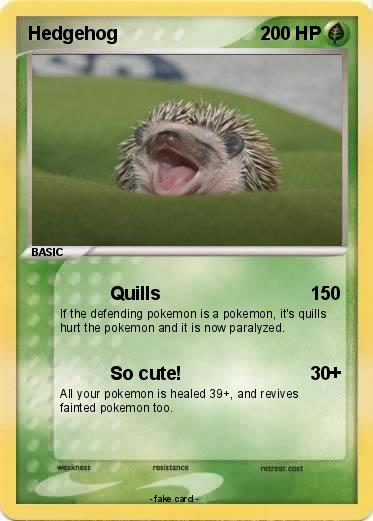 Pokemon Hedgehog