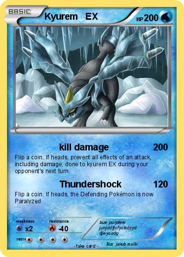Pokemon Kyurem   EX