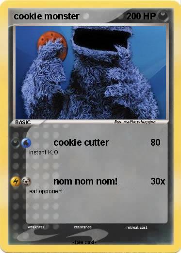Pokemon cookie monster