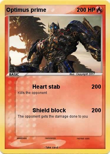 Pokemon Optimus prime