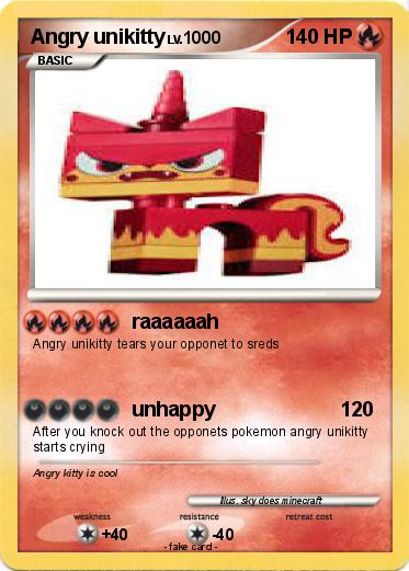 Pokemon Angry unikitty
