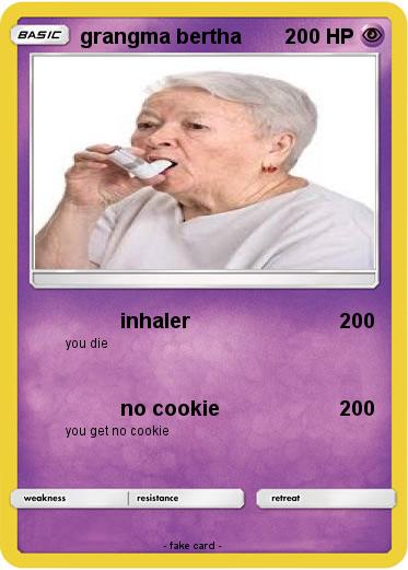 Pokemon grangma bertha