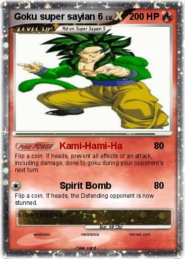 Pokemon Goku super sayian 6