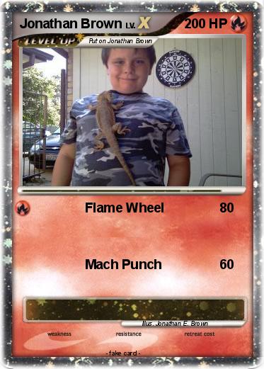 Pokemon Jonathan Brown