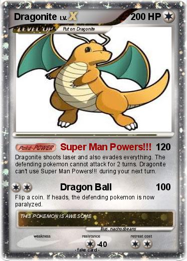 Pokemon Dragonite