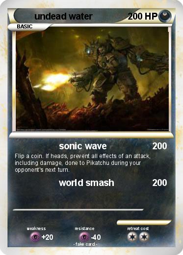 Pokemon undead water