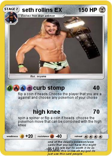 Pokemon seth rollins EX