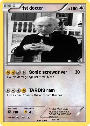 Pokemon 1st doctor