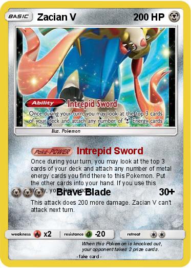 Pokemon Zacian V
