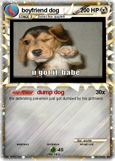 Pokemon boyfriend dog