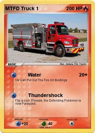 Pokemon MTFD Truck 1