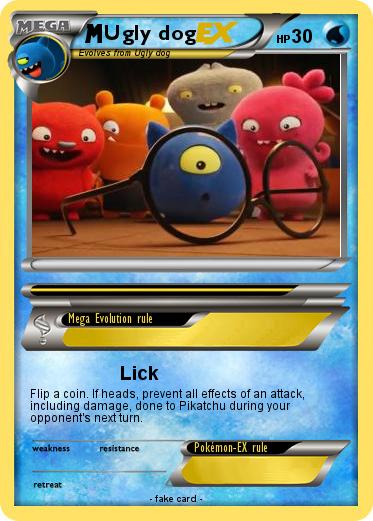 Pokemon Ugly dog