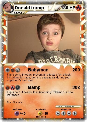 Pokemon Donald trump