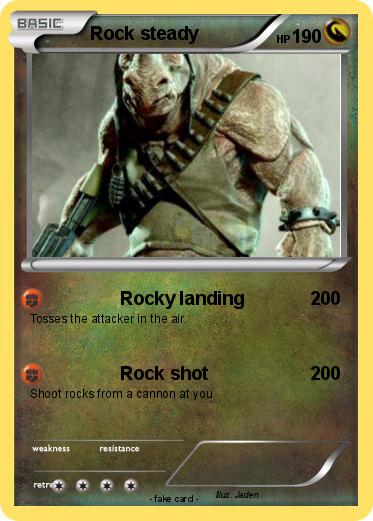 Pokemon Rock steady