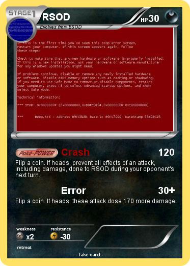 Pokemon RSOD