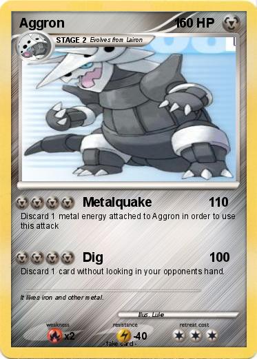 Pokemon Aggron                               1