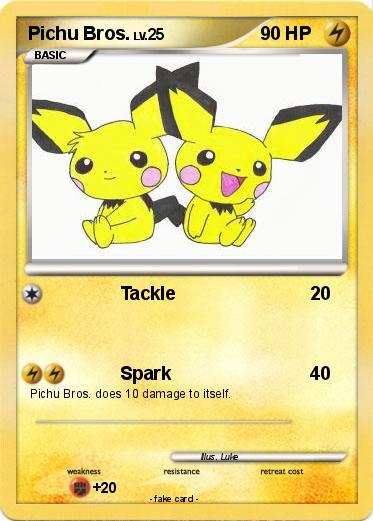 Pokemon Pichu Bros.