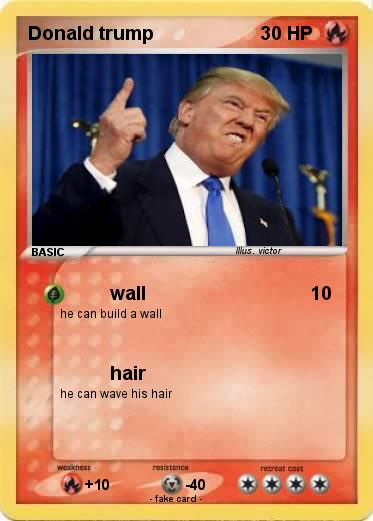 Pokemon Donald trump