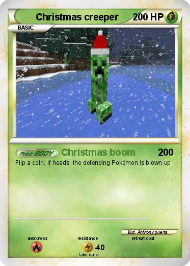 Pokemon Christmas creeper