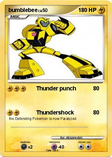 Pokemon bumblebee
