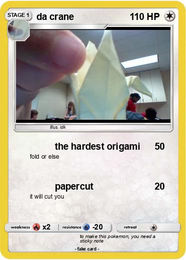 Pokemon da crane