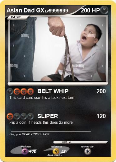 Pokemon Asian Dad GX