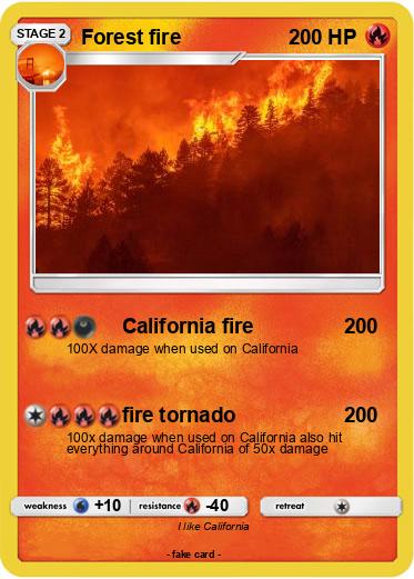 Pokemon Forest fire