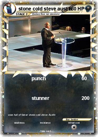 Pokemon stone cold steve austin