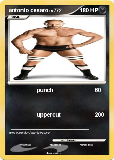 Pokemon antonio cesaro