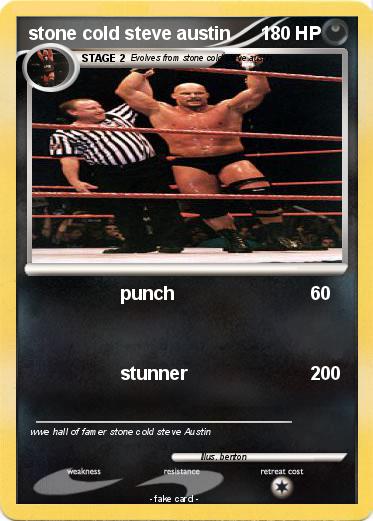 Pokemon stone cold steve austin