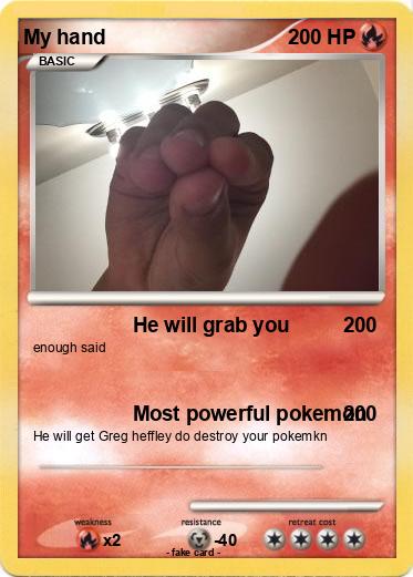Pokemon My hand