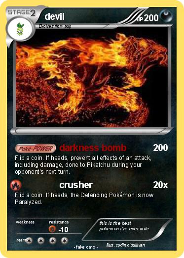 Pokemon devil