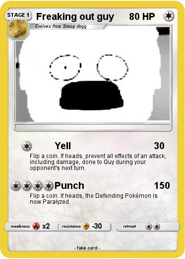 Pokemon Freaking out guy