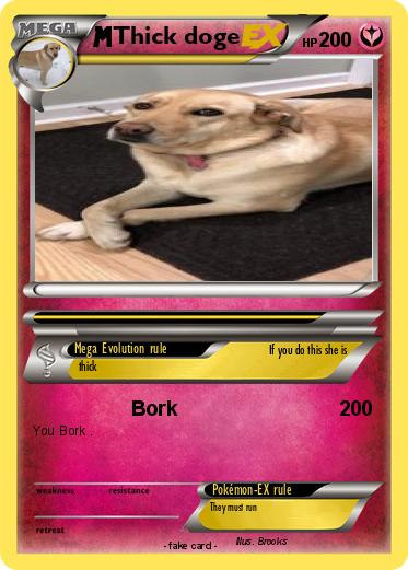 Pokemon Thick doge