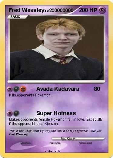 Pokemon Fred Weasley